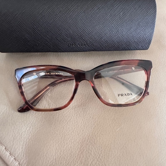 Prada journal eyeglasses  Authentic  Brand new - Picture 1 of 4
